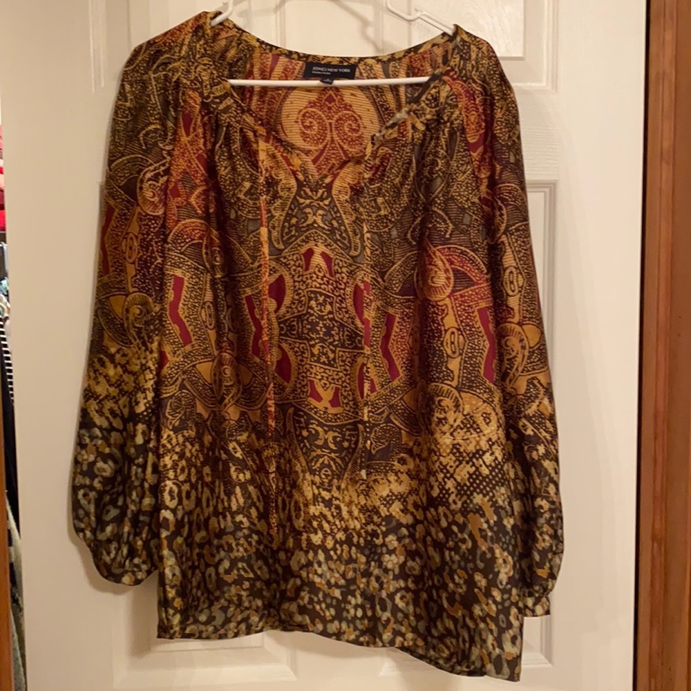 Jones New York medium blouse